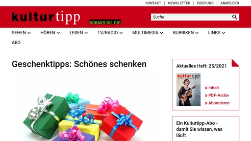 kultur-tipp.ch alternative sites
