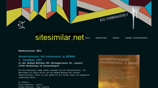 kulturbrauereiluzern.ch alternative sites