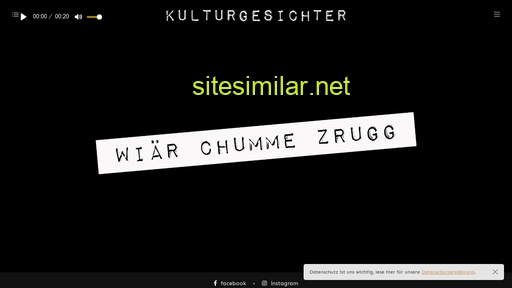 kulturgesichter.ch alternative sites