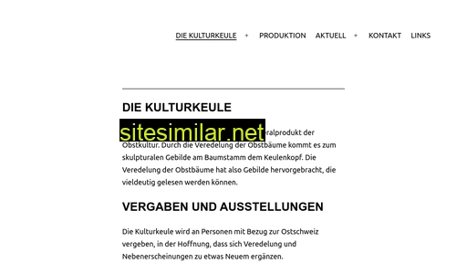 kulturkeule.ch alternative sites