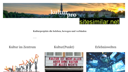 kulturpro.ch alternative sites