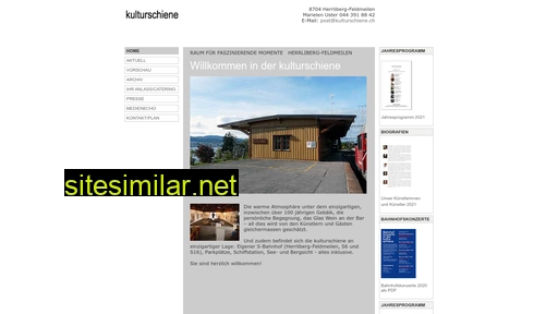 kulturschiene.ch alternative sites