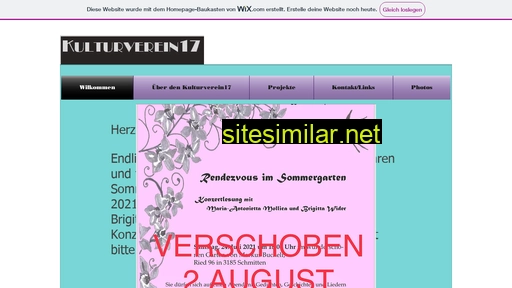 kulturverein17.ch alternative sites