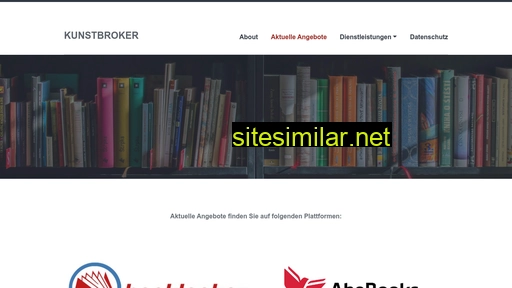 kunstbroker.ch alternative sites