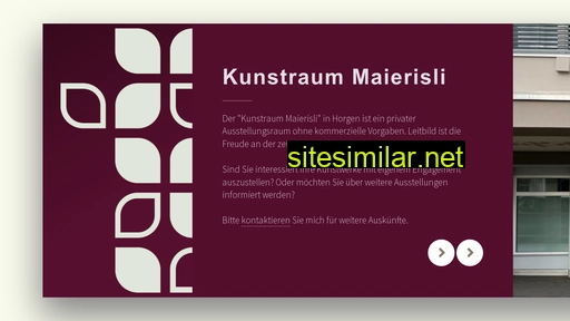 kunstraum-maierisli.ch alternative sites
