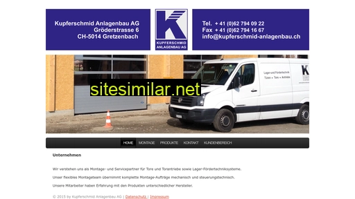 kupferschmid-anlagenbau.ch alternative sites