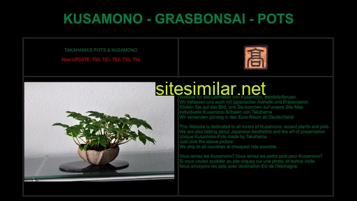 kusamono.ch alternative sites