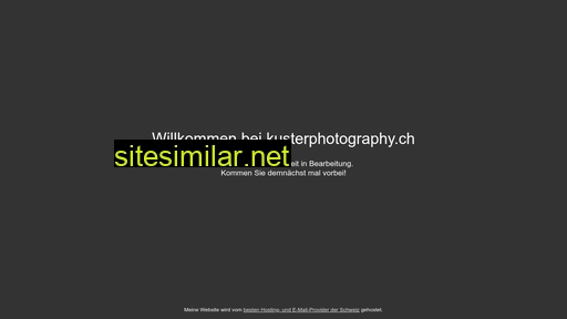 kusterphotography.ch alternative sites