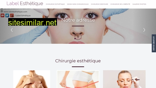 labelesthetique.ch alternative sites