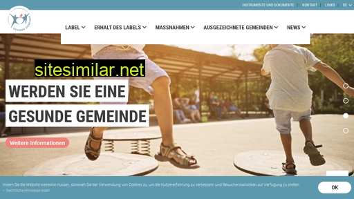 labelgesundegemeinde.ch alternative sites