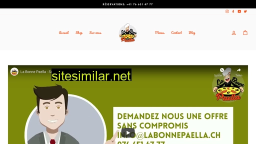 labonnepaella.ch alternative sites