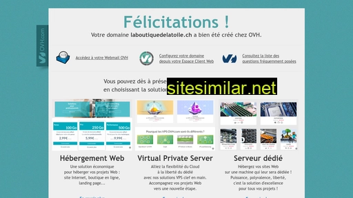 laboutiquedelatoile.ch alternative sites