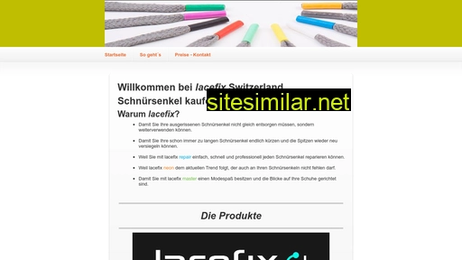 lacefix.ch alternative sites