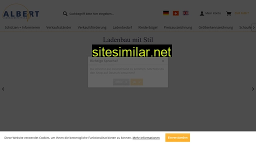 ladenausstattungshop.ch alternative sites