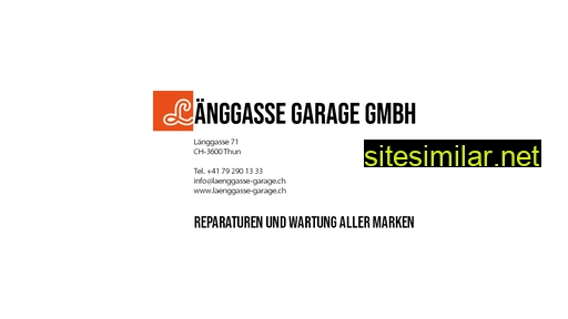 Laenggasse-garage similar sites