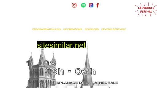 lamatricefestival.ch alternative sites