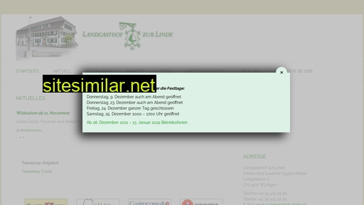 landgasthof-linde.ch alternative sites
