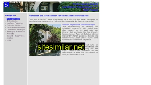 landhaus-paracelsus.ch alternative sites