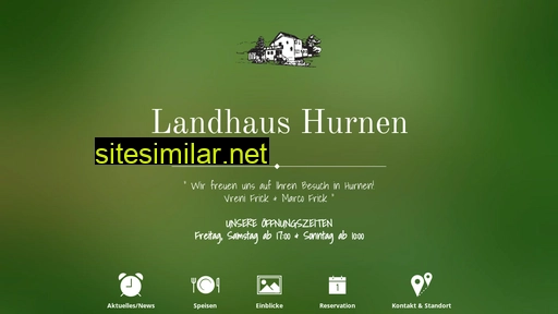 landhaushurnen.ch alternative sites