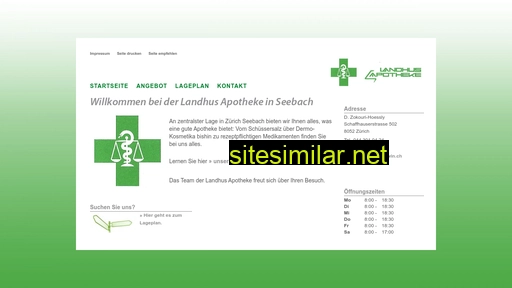 landhus-apotheke.ch alternative sites