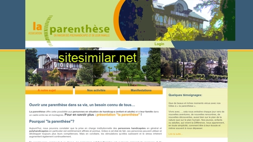 laparenthese.ch alternative sites