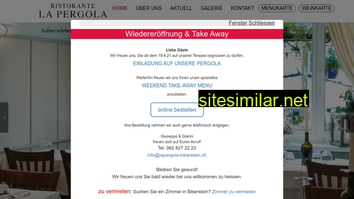 lapergola-biberstein.ch alternative sites