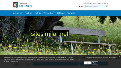 lauenen.ch alternative sites