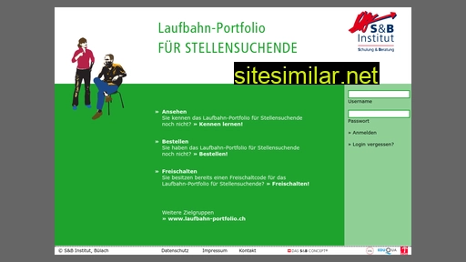 laufbahn-portfolio-stellensuchende.ch alternative sites