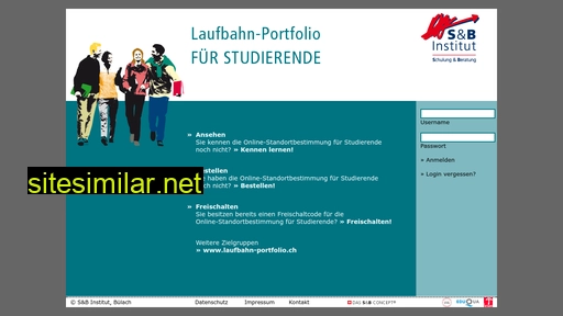 laufbahn-portfolio-studierende.ch alternative sites