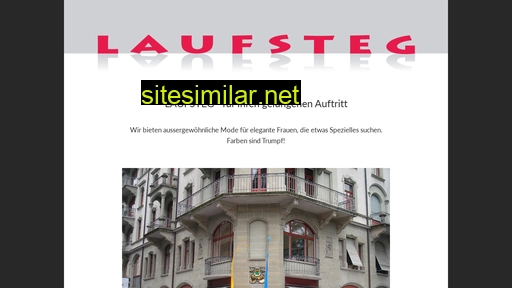 laufsteg.ch alternative sites