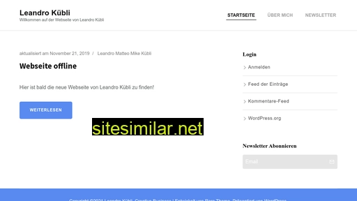 leandrokuebli.ch alternative sites