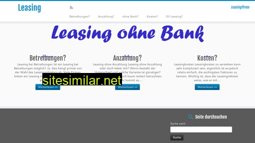 leasingfirma.ch alternative sites
