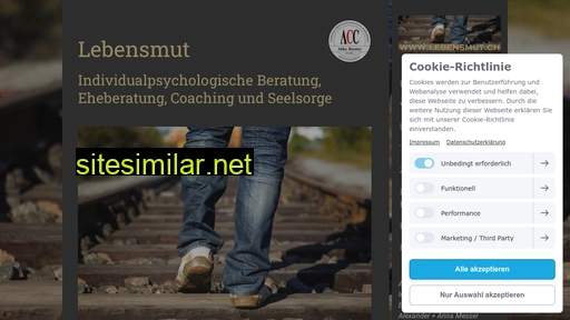 lebensmut.ch alternative sites