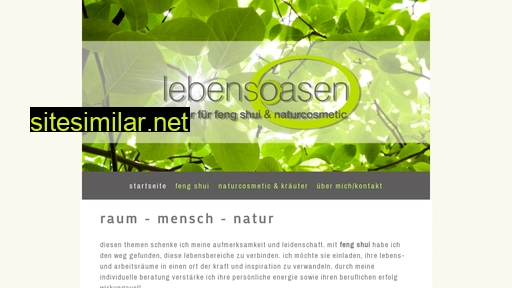 lebensoasen.ch alternative sites