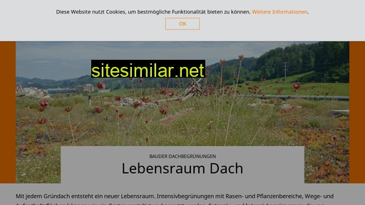 lebensraumdach.ch alternative sites