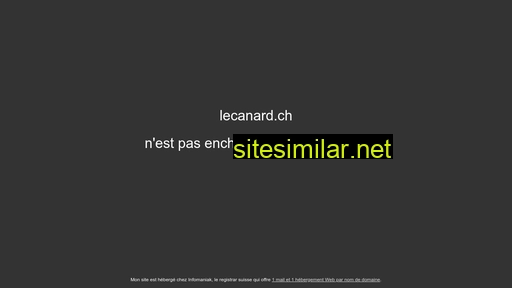 lecanard.ch alternative sites