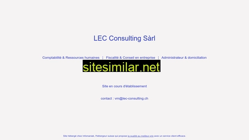 lec-consulting.ch alternative sites