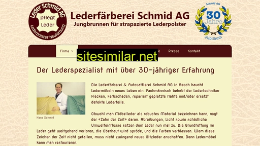 leder-schmid.ch alternative sites