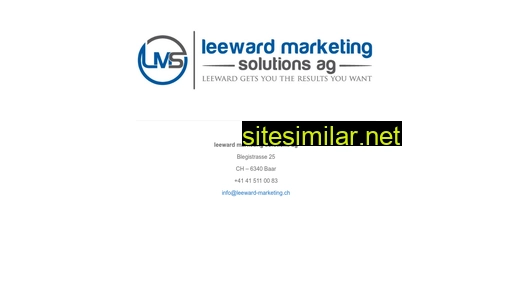 leeward-marketing.ch alternative sites