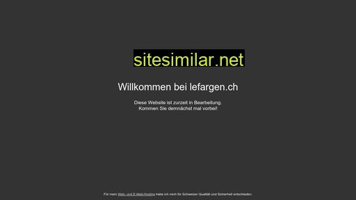 lefargen.ch alternative sites