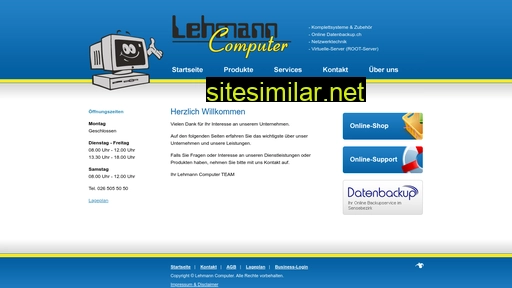 lehmanncomputer.ch alternative sites