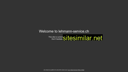 lehmannservice.ch alternative sites