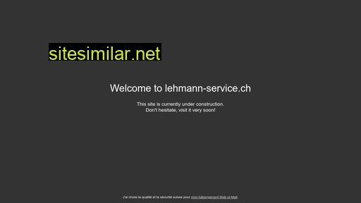 lehmannservices.ch alternative sites