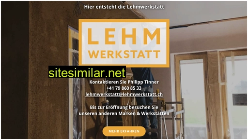 lehmwerkstatt.ch alternative sites
