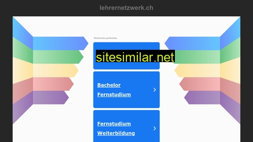 lehrernetzwerk.ch alternative sites