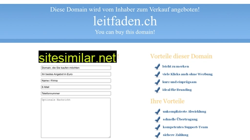 leitfaden.ch alternative sites