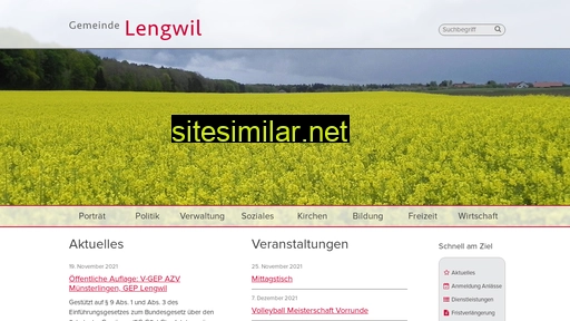 lengwil.ch alternative sites