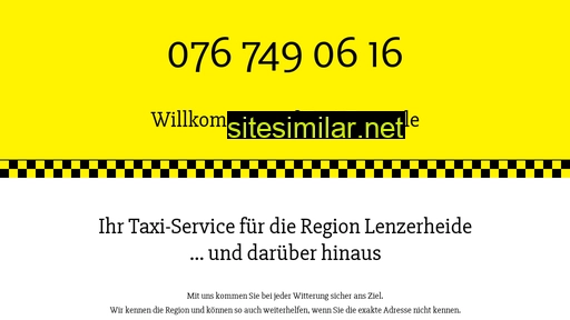 lenzerheide-taxi.ch alternative sites