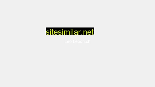 leolepori.ch alternative sites