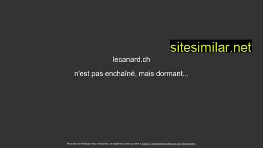 le-canard.ch alternative sites